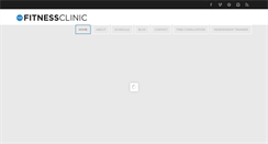 Desktop Screenshot of fitclinic.com